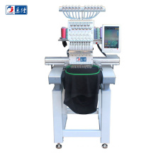 Cheap price single head home hat T-shirt computerized sewing embroidery machine